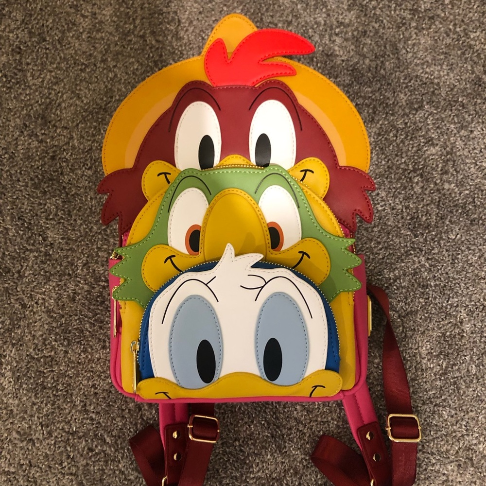 NWOT Disney Loungefly Three Caballeros Backpack
